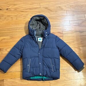 Boden Boy’s Hooded Puffer Jacket